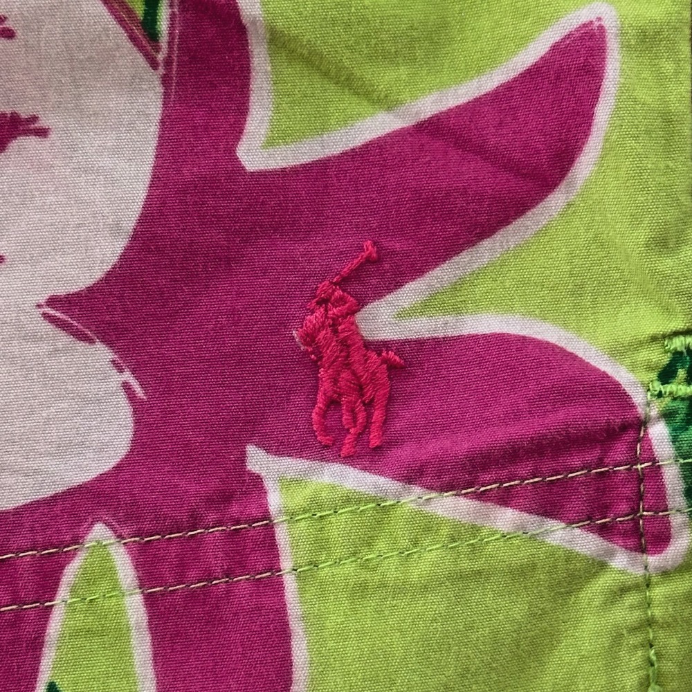 Polo Ralph Lauren Swim Trunk Shorts Men's Large Traveler Classic‎ Floral - Picture 3 of 6